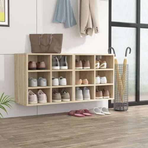 Ormarići za cipele 2 kom hrasta sonome 52,5 x 30 x 50 cm - 1 sonoma hrast 52.5 x 30 x 50 cm 2 Cijena