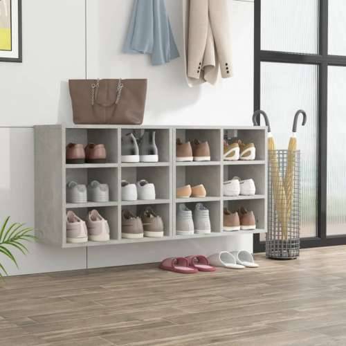 Ormarići za cipele 2 kom Siva betona 52,5 x 30 x 50 cm - 1 Beton siva 52.5 x 30 x 50 cm 2 Cijena