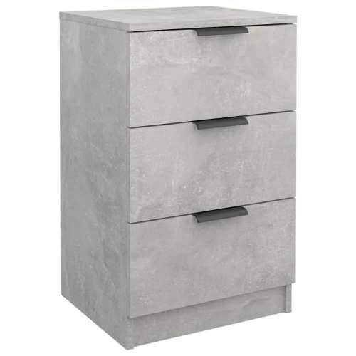 Noćni ormarić siva boja betona 40x36x65 cm - Beton siva 1 Cijena