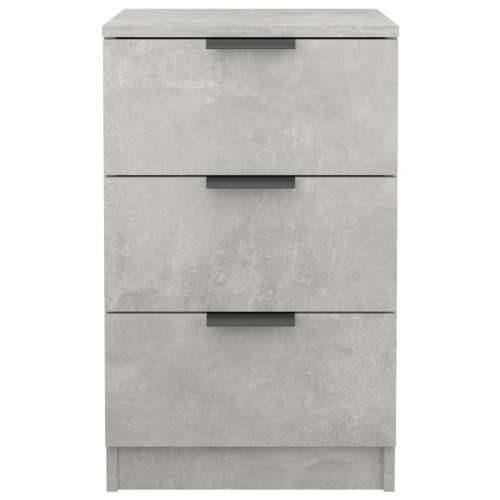 Noćni ormarić siva boja betona 40x36x65 cm - Beton siva 1 Cijena