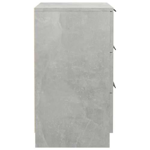 Noćni ormarić siva boja betona 40x36x65 cm - Beton siva 1 Cijena