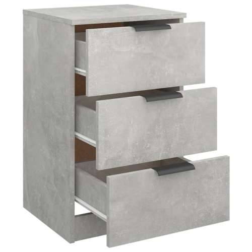 Noćni ormarić siva boja betona 40x36x65 cm - Beton siva 1 Cijena