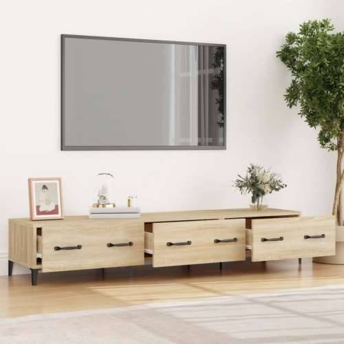 TV ormarić hrasta sonome 150x34,5x30 cm od konstruiranog drva - sonoma hrast 1 Cijena