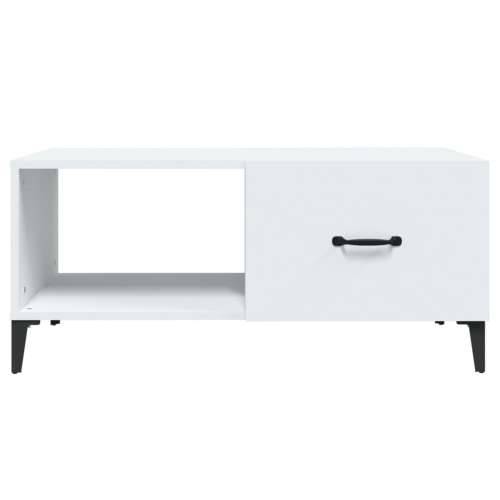Stolić za kavu bijeli 90 x 50 x 40 cm od konstruiranog drva - Bijela 1 Cijena