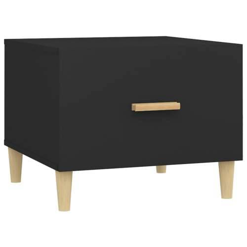 Stolić za kavu crni 50x50x40 cm od konstruiranog drva - Crna 1 Cijena