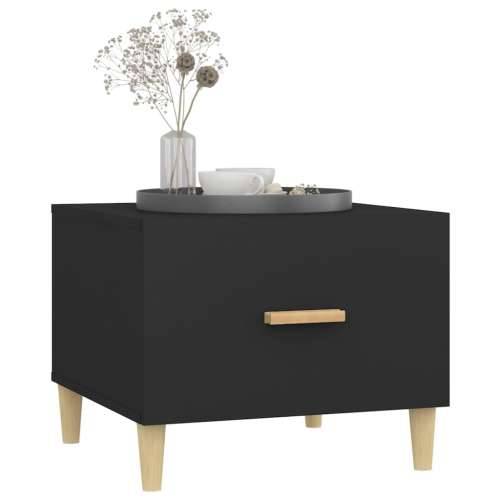 Stolić za kavu crni 50x50x40 cm od konstruiranog drva - Crna 1 Cijena