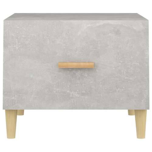 Stolići za kavu 2 kom Siva betona 50x50x40 cm konstruirano drvo - Beton siva 2 Cijena