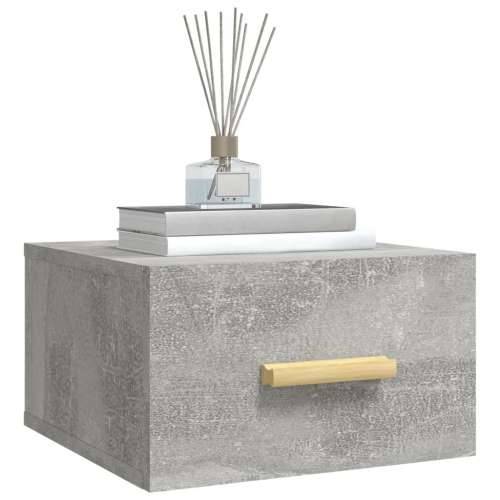 Zidni noćni ormarić Siva betona 35 x 35 x 20 cm - Beton siva 1 Cijena