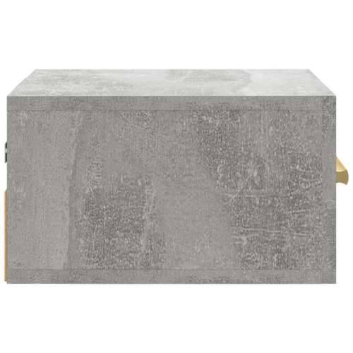 Zidni noćni ormarić Siva betona 35 x 35 x 20 cm - Beton siva 1 Cijena