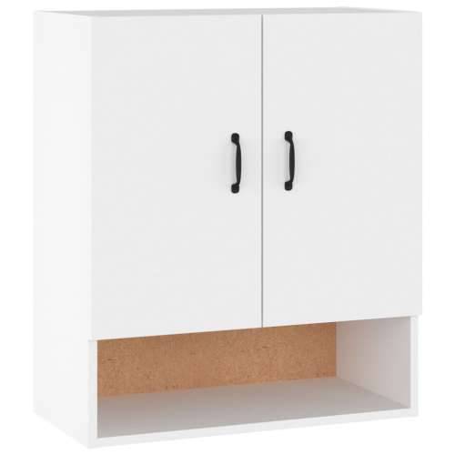 Zidni ormarić bijeli 60 x 31 x 70 cm od konstruiranog drva - Bijela 1 Cijena