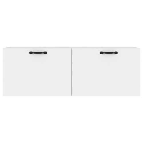 Zidni ormarić bijeli 100 x 36,5 x 35 cm konstruirano drvo - Bijela 1 Cijena