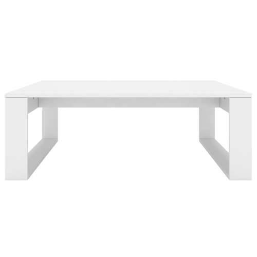 Stolić za kavu bijeli 100 x 100 x 35 cm od konstruiranog drva - Bijela 100 x 100 cm 1 Cijena
