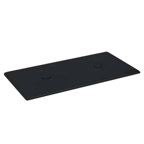 Zidne ploče od umjetne kože 12 kom crne 30 x 15 cm 0,54 m² - Crna 30 x 15 cm 12 Cijena