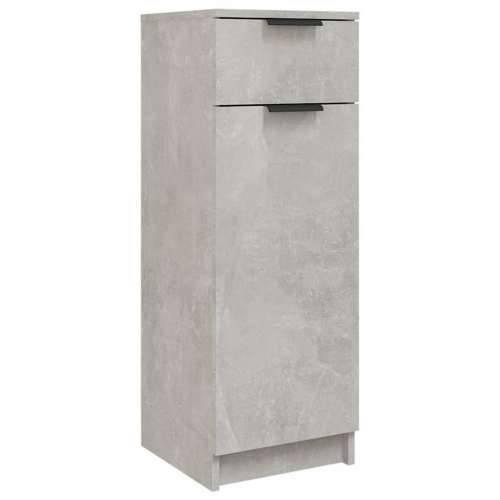 Kupaonski ormarić boja betona 32x34x90 cm od konstruiranog drva - 1 Beton siva Cijena