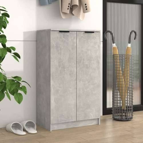 Ormarić za cipele boja betona 59x35x100 cm konstruirano drvo - Beton siva 1 Cijena