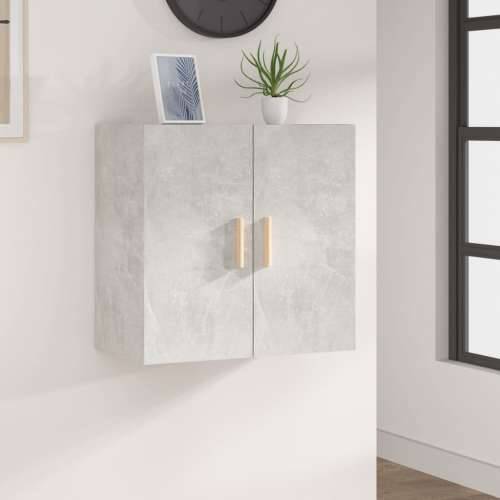 Zidni ormarić boja betona 60x30x60 cm od konstruiranog drva  - Beton siva 1 Cijena