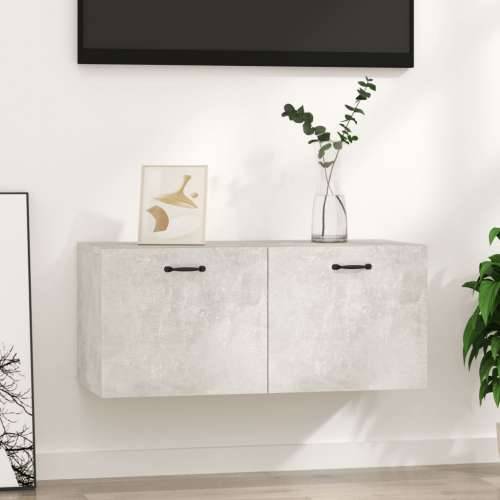 Zidni ormarić boja betona 80x36,5x35 cm od konstruiranog drva - Beton siva 1 Cijena