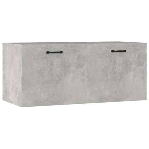 Zidni ormarić boja betona 80x36,5x35 cm od konstruiranog drva - Beton siva 1 Cijena