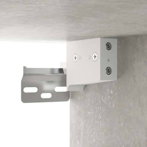 Zidni ormarić boja betona 80x36,5x35 cm od konstruiranog drva - Beton siva 1 Cijena