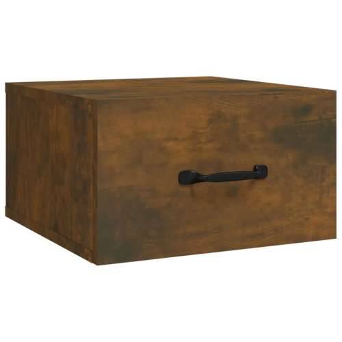 Zidni noćni ormarići 2 kom boja dimljenog hrasta 35x35x20 cm   - Dimljeni hrast 2 Cijena