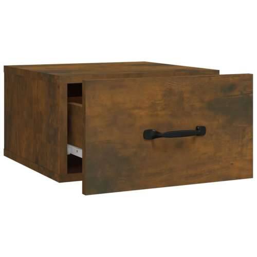 Zidni noćni ormarići 2 kom boja dimljenog hrasta 35x35x20 cm   - Dimljeni hrast 2 Cijena