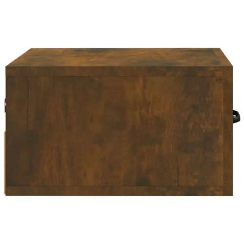 Zidni noćni ormarići 2 kom boja dimljenog hrasta 35x35x20 cm   - Dimljeni hrast 2 Cijena