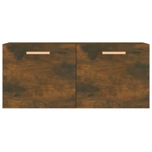 Zidni ormarić dimljeni hrast 80x35x36,5 cm konstruirano drvo - Dimljeni hrast 1 Cijena