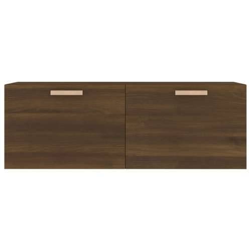 Zidni ormarić Smeđi hrast 100 x 36,5 x 35 cm konstruirano drvo - Smeđi hrast 1 Cijena
