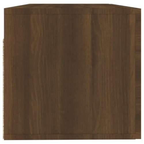 Zidni ormarić Smeđi hrast 100 x 36,5 x 35 cm konstruirano drvo - Smeđi hrast 1 Cijena