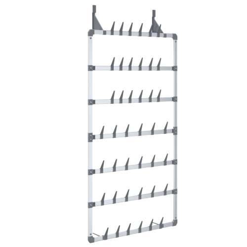 Viseći stalak za cipele srebrni 66 x 13 x 139 cm Cijena