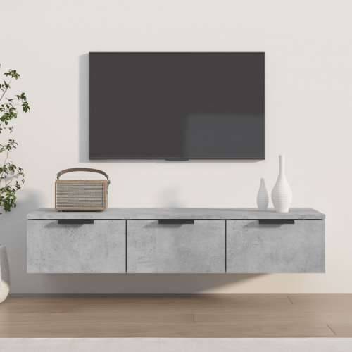 Zidni ormarić boja betona 102x30x20 cm od konstruiranog drva - Beton siva 1 Cijena