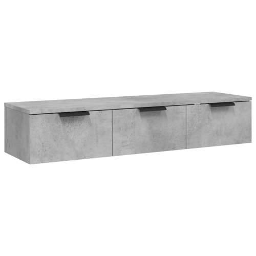 Zidni ormarić boja betona 102x30x20 cm od konstruiranog drva - Beton siva 1 Cijena