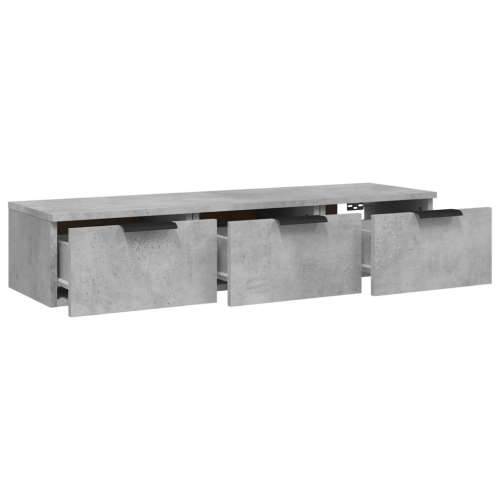 Zidni ormarić boja betona 102x30x20 cm od konstruiranog drva - Beton siva 1 Cijena