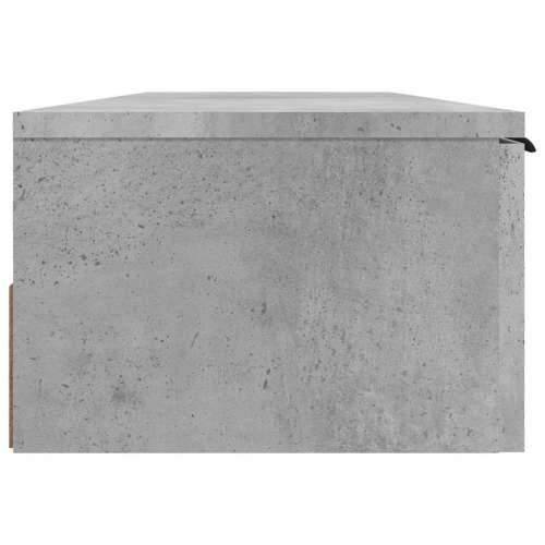 Zidni ormarić boja betona 102x30x20 cm od konstruiranog drva - Beton siva 1 Cijena