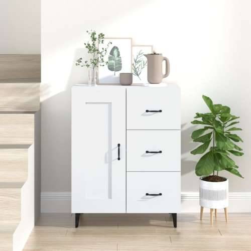 Komoda bijela 69,5 x 34 x 90 cm od konstruiranog drva - Bijela 1 Cijena