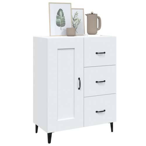 Komoda bijela 69,5 x 34 x 90 cm od konstruiranog drva - Bijela 1 Cijena