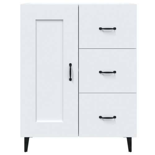 Komoda bijela 69,5 x 34 x 90 cm od konstruiranog drva - Bijela 1 Cijena