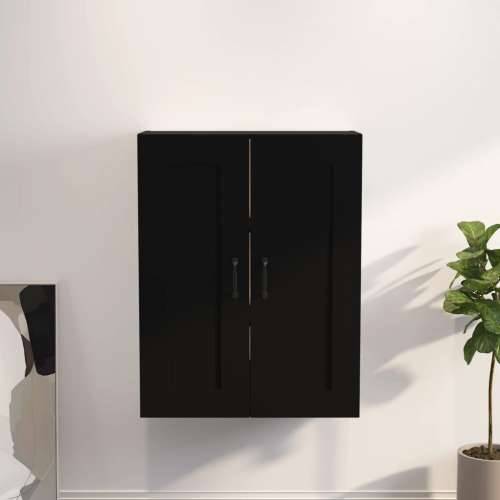 Viseći zidni ormarić crni 69,5 x 32,5 x 90 cm - Crna 1 Cijena