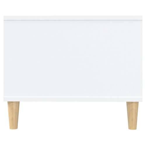 Stolić za kavu bijeli 102 x 50 x 40 cm od konstruiranog drva - Bijela 1 Cijena