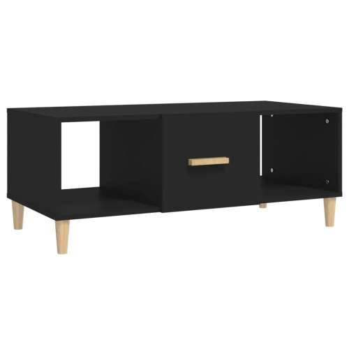 Stolić za kavu crni 102 x 50 x 40 cm od konstruiranog drva - Crna 1 Cijena