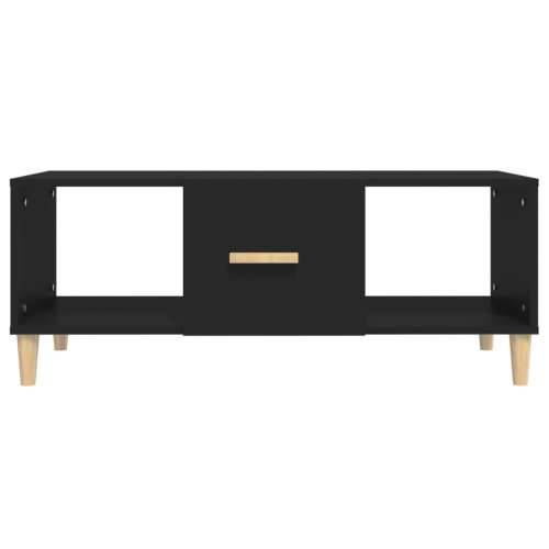 Stolić za kavu crni 102 x 50 x 40 cm od konstruiranog drva - Crna 1 Cijena