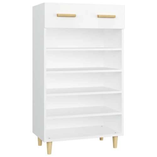 Ormarić za cipele bijeli 60 x 35 x 105 cm od konstruiranog drva - Bijela 1 Cijena