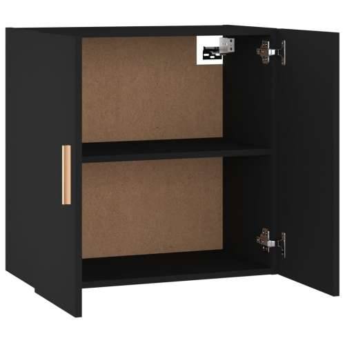 Zidni ormarić crni 60 x 30 x 60 cm od konstruiranog drva - Crna 1 Cijena