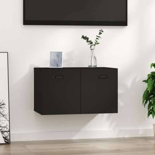 Zidni ormarić crni 60 x 36,5 x 35 cm od konstruiranog drva - Crna 1 Cijena