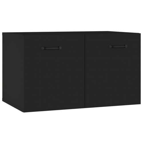 Zidni ormarić crni 60 x 36,5 x 35 cm od konstruiranog drva - Crna 1 Cijena