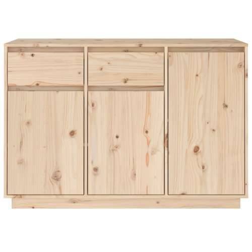 Komoda 110 x 34 x 75 cm od masivne borovine - Prirodna 1 Cijena