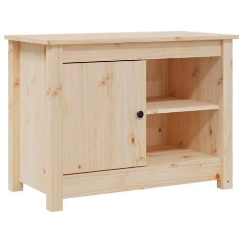 TV ormarić 70 x 36,5 x 52 cm od masivne borovine - Prirodna 1 Cijena