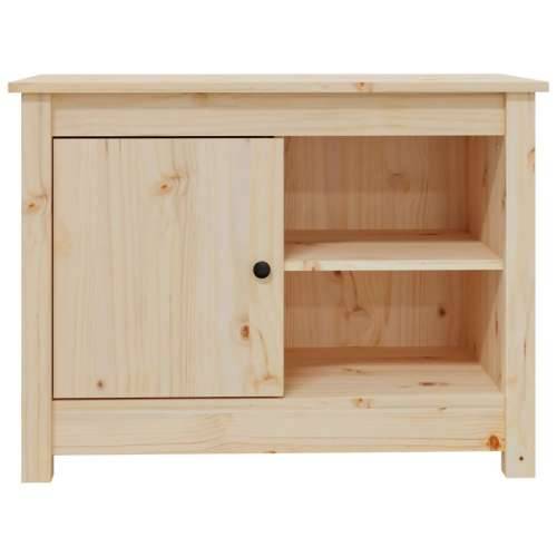 TV ormarić 70 x 36,5 x 52 cm od masivne borovine - Prirodna 1 Cijena