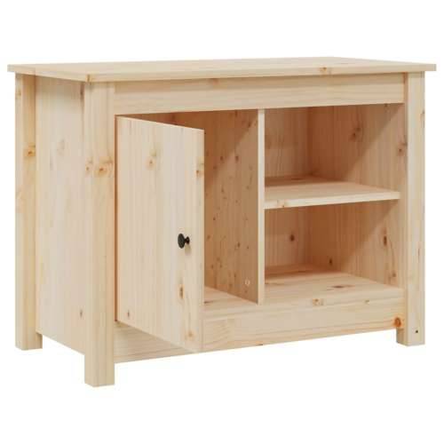 TV ormarić 70 x 36,5 x 52 cm od masivne borovine - Prirodna 1 Cijena