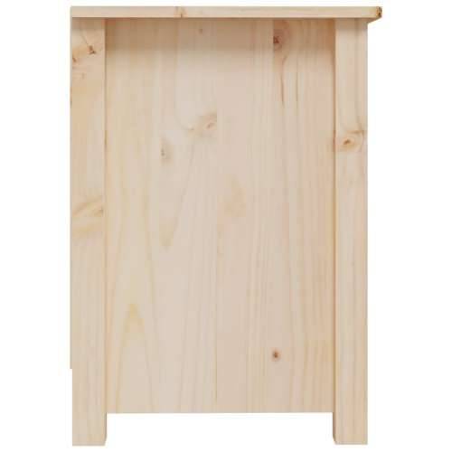 TV ormarić 70 x 36,5 x 52 cm od masivne borovine - Prirodna 1 Cijena